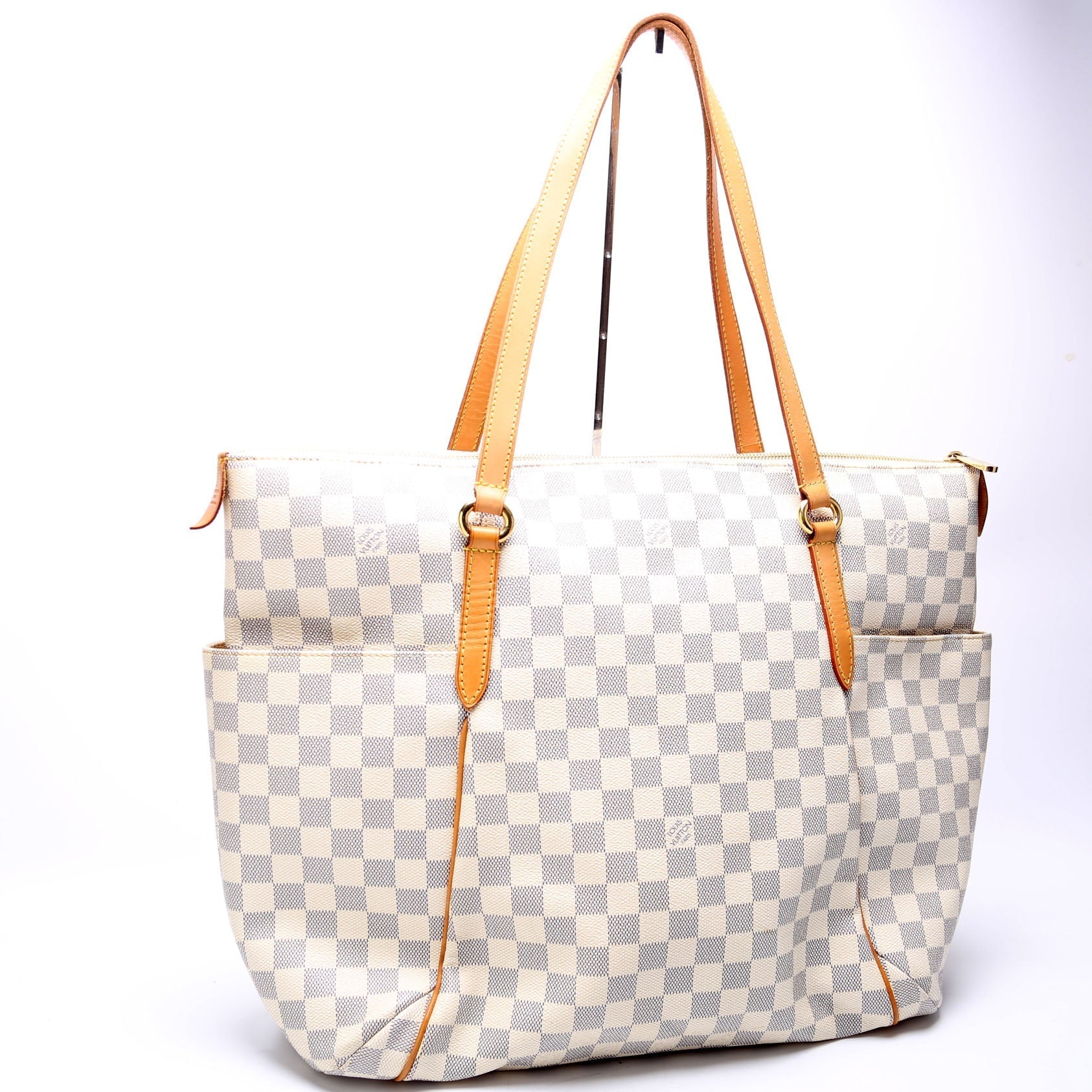Louis Vuitton Totally Azur GM Damier Handbag Damier Azur