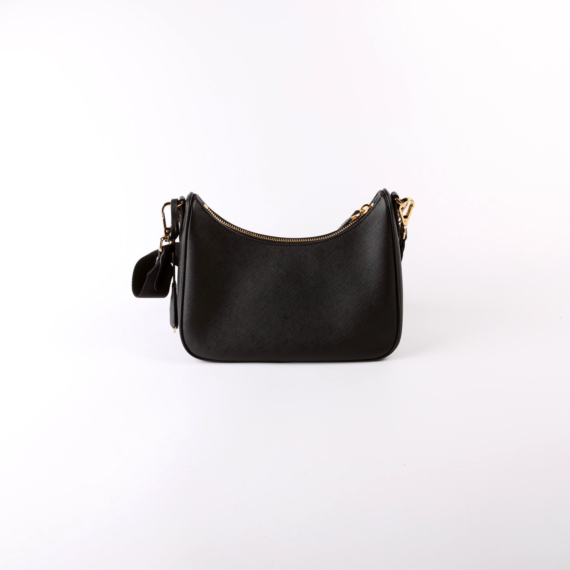Prada Saffiano Re Edition Bag Black Travel Bag