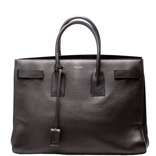 YSL Saint Laurent Saint Laurent Sac De Jour Bag Black Large Travel Bag