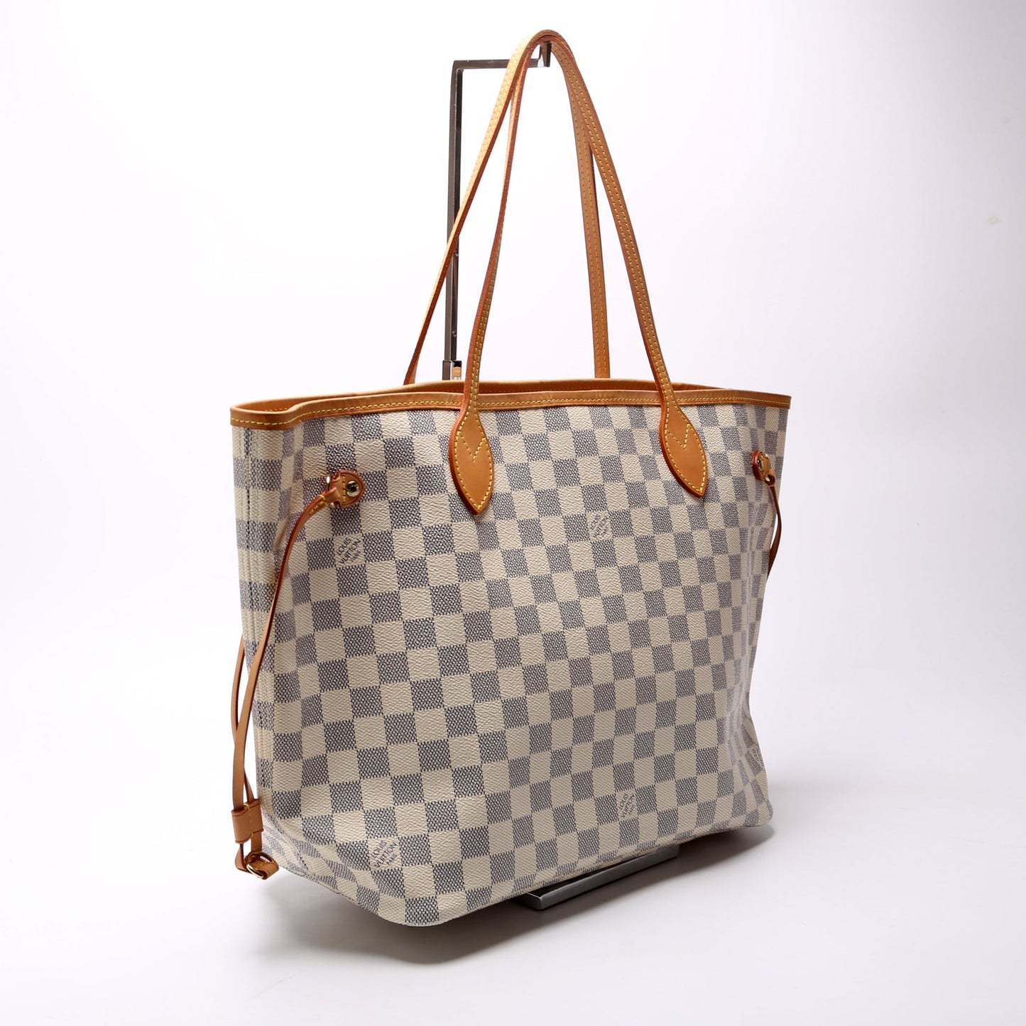 Louis Vuitton Neverfull MM Azur Damier Tote Bag Azur 54