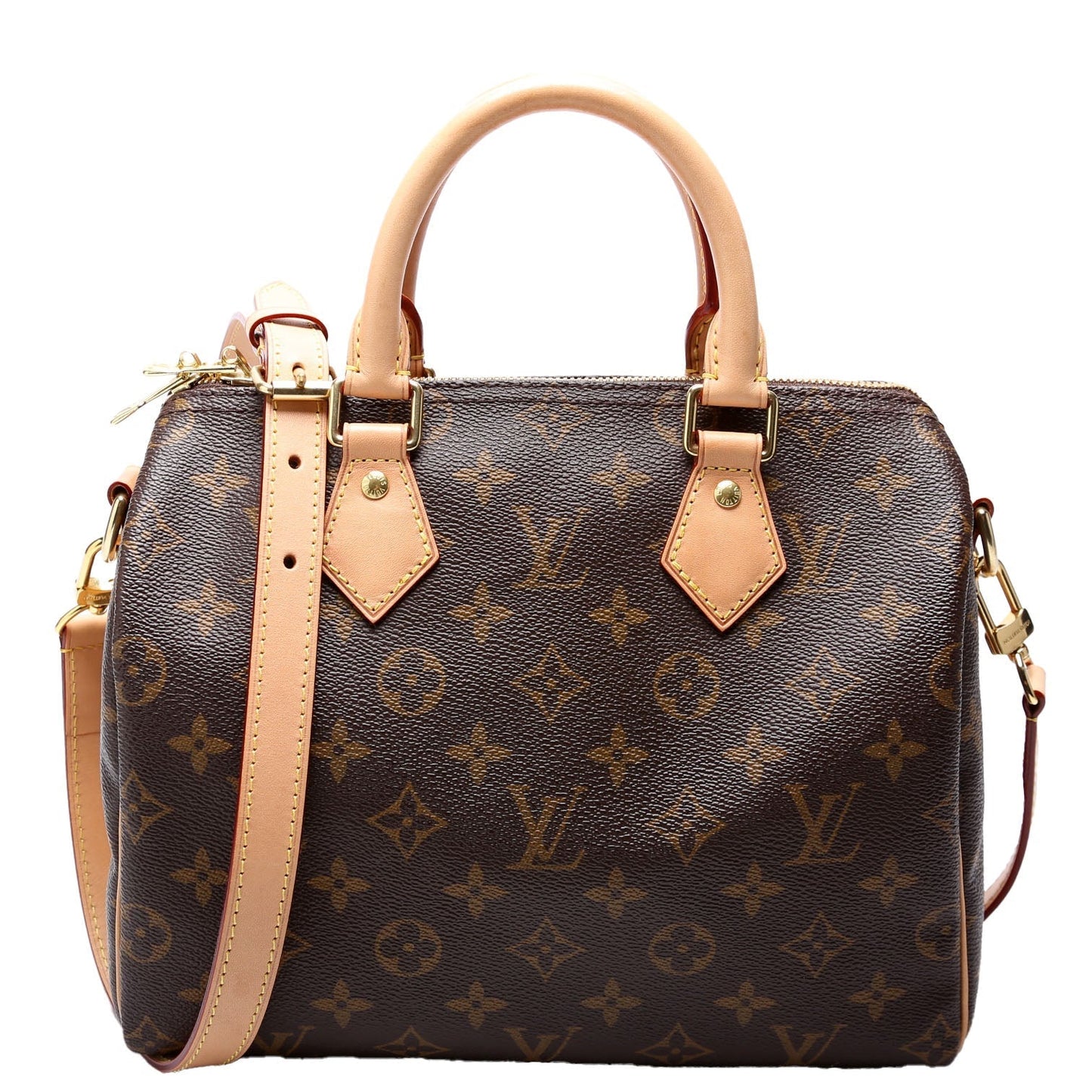 Louis Vuitton Speedy 25 Bandouliere Monogram Handbag Monogram 10