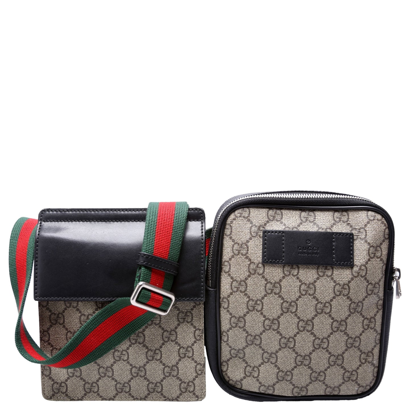Gucci GG Supreme Black Belt