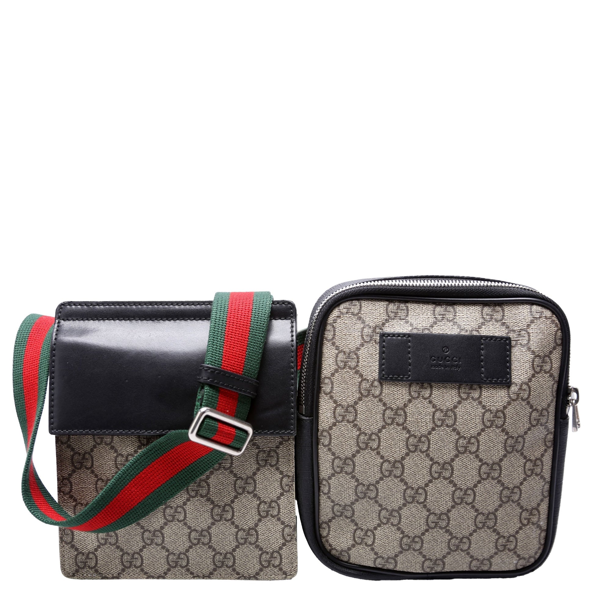 Gucci GG Supreme Black Belt