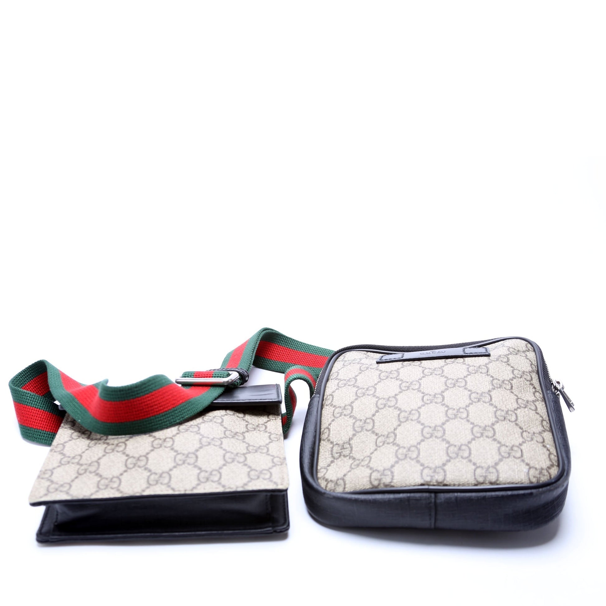 Gucci GG Supreme Black Belt