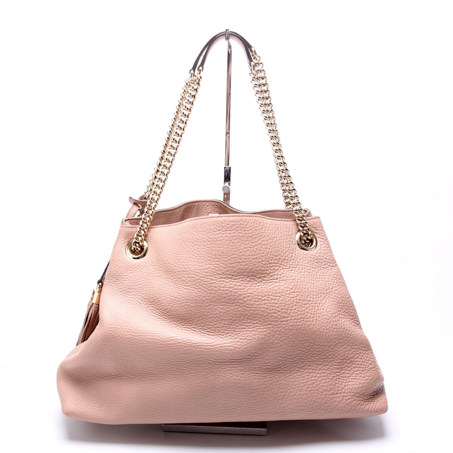Gucci Soho Leather Beige Medium Shoulder Bag