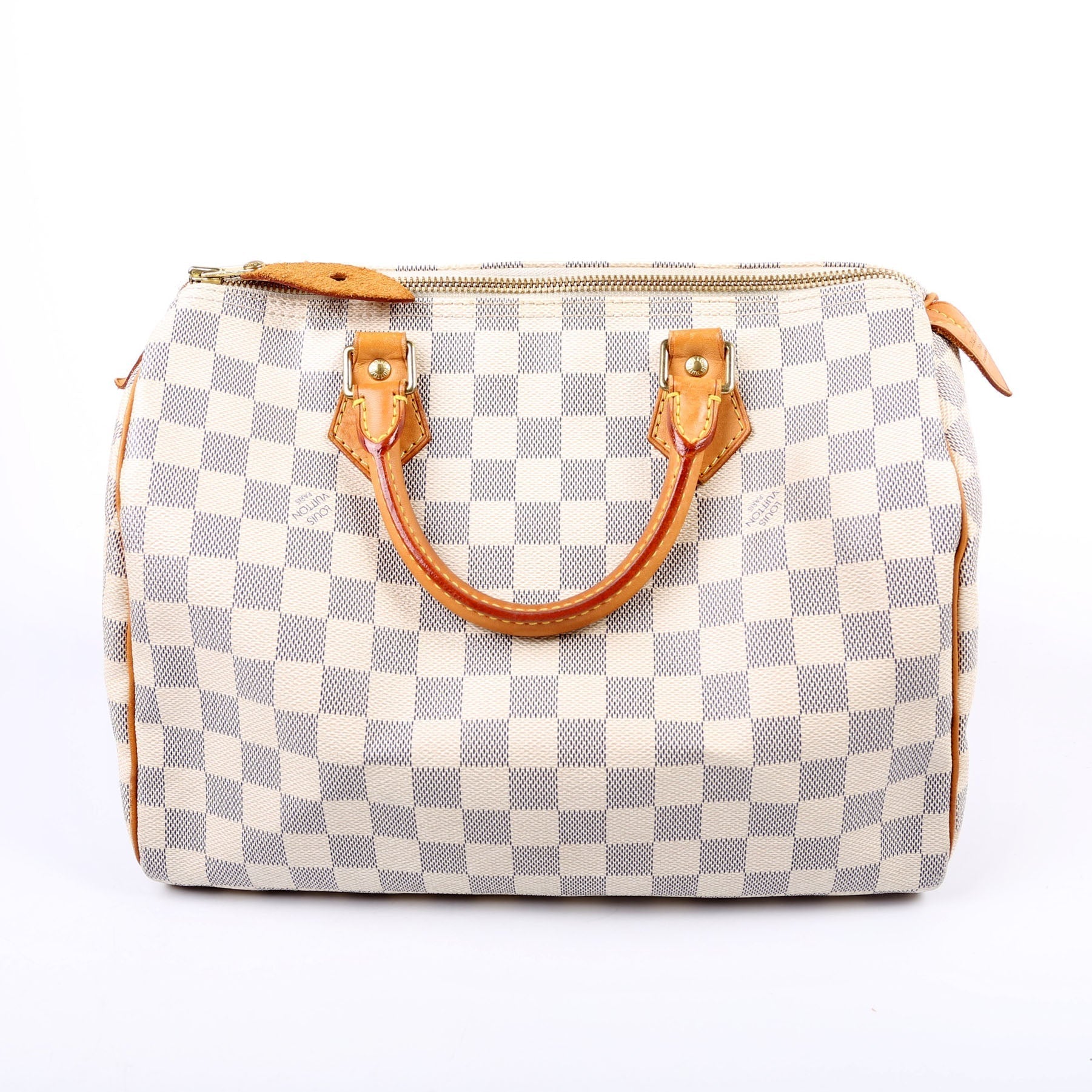 Louis Vuitton Speedy 30 Azur Damier Handbag Azur 49