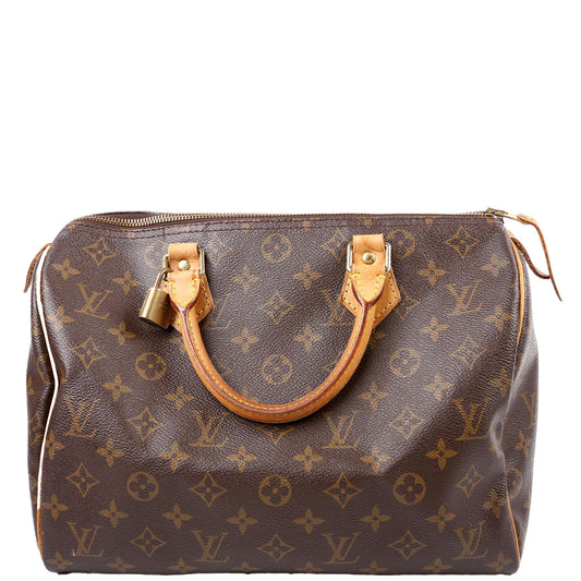 Louis Vuitton Speedy 30 Monogram Handbag Monogram 85