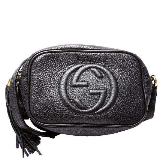 Gucci Soho Disco Black Mini Travel Bag