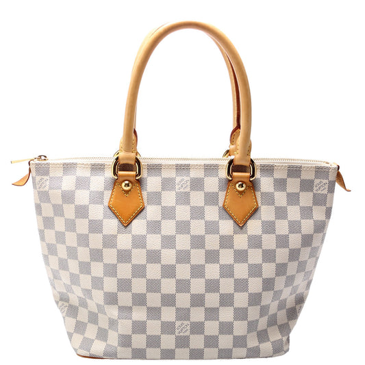 Louis Vuitton Saleya Azur PM Damier Handbag Azur 9