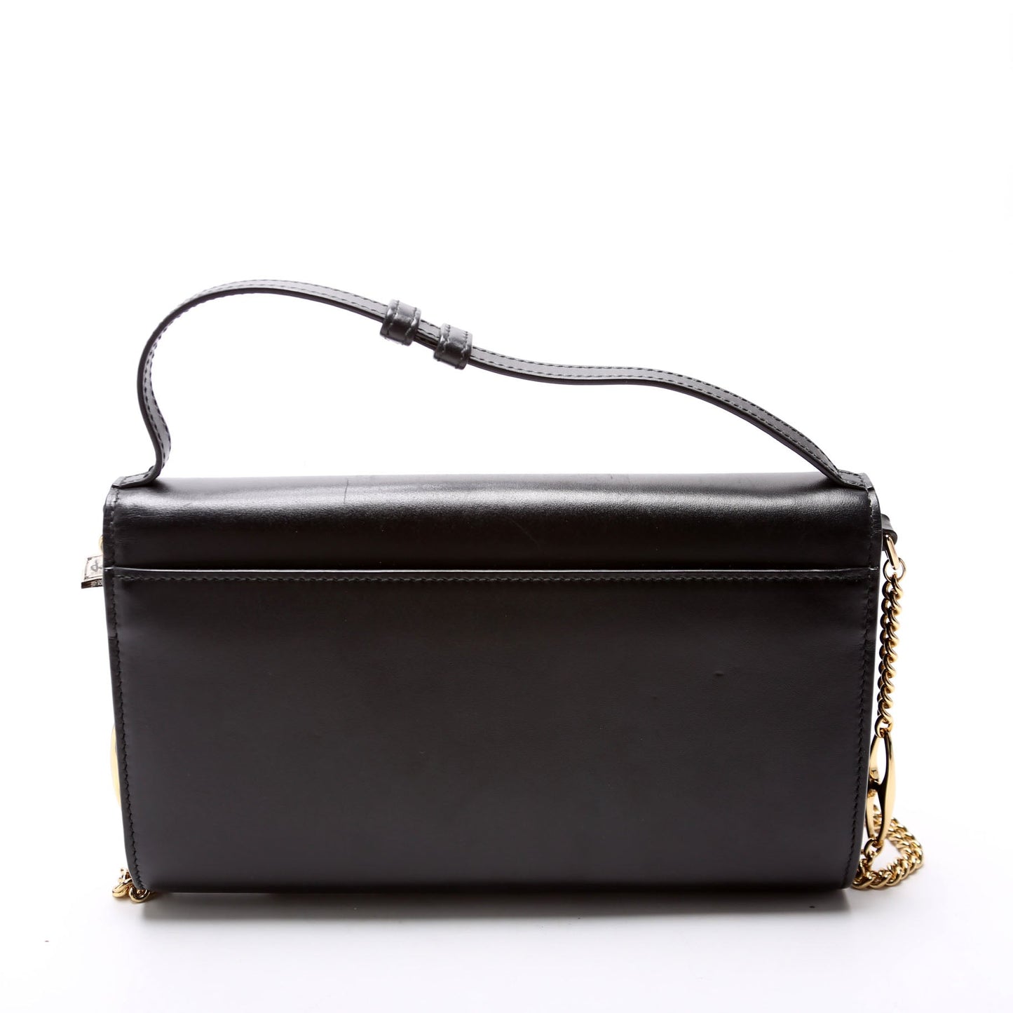 Gucci Zumi Calfskin Shoulder Bag Black Mini