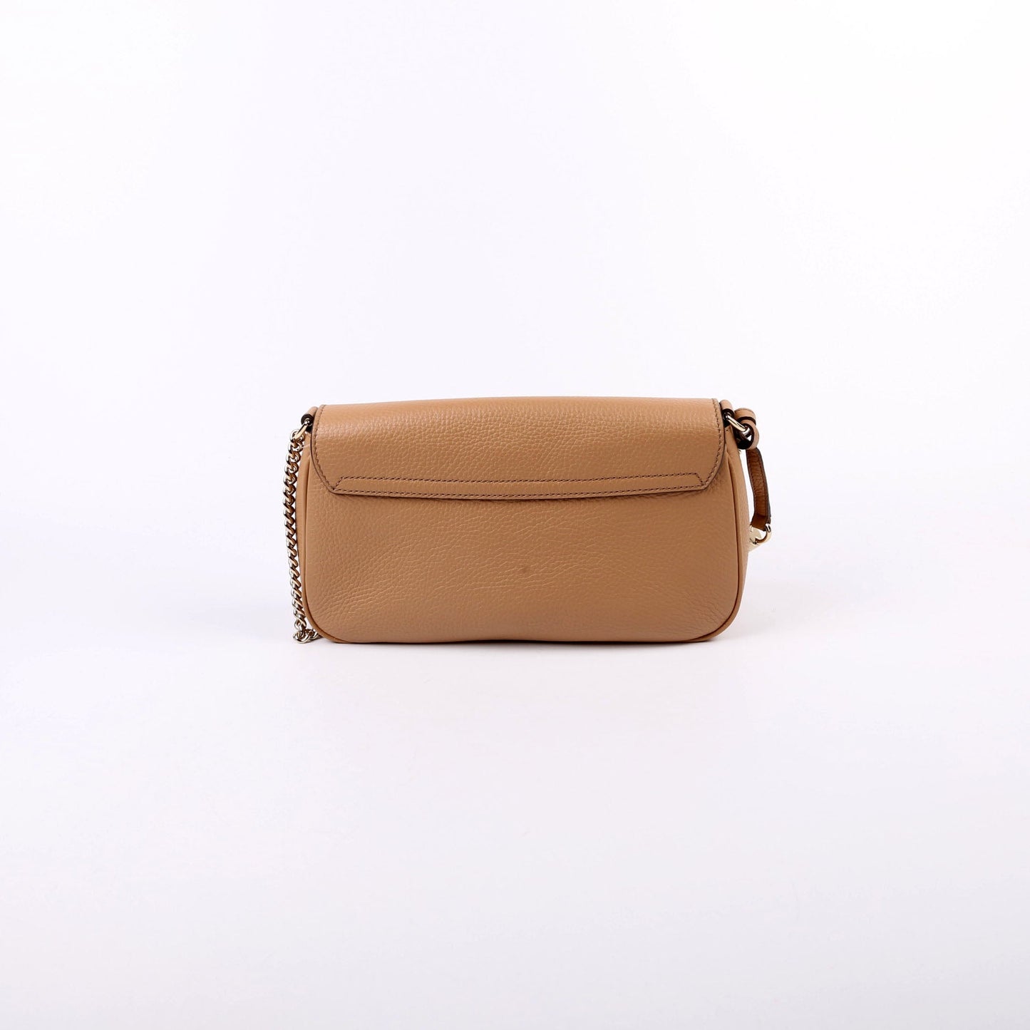 Gucci Soho Tassel Beige Chain Flap Travel Bag Beige 1