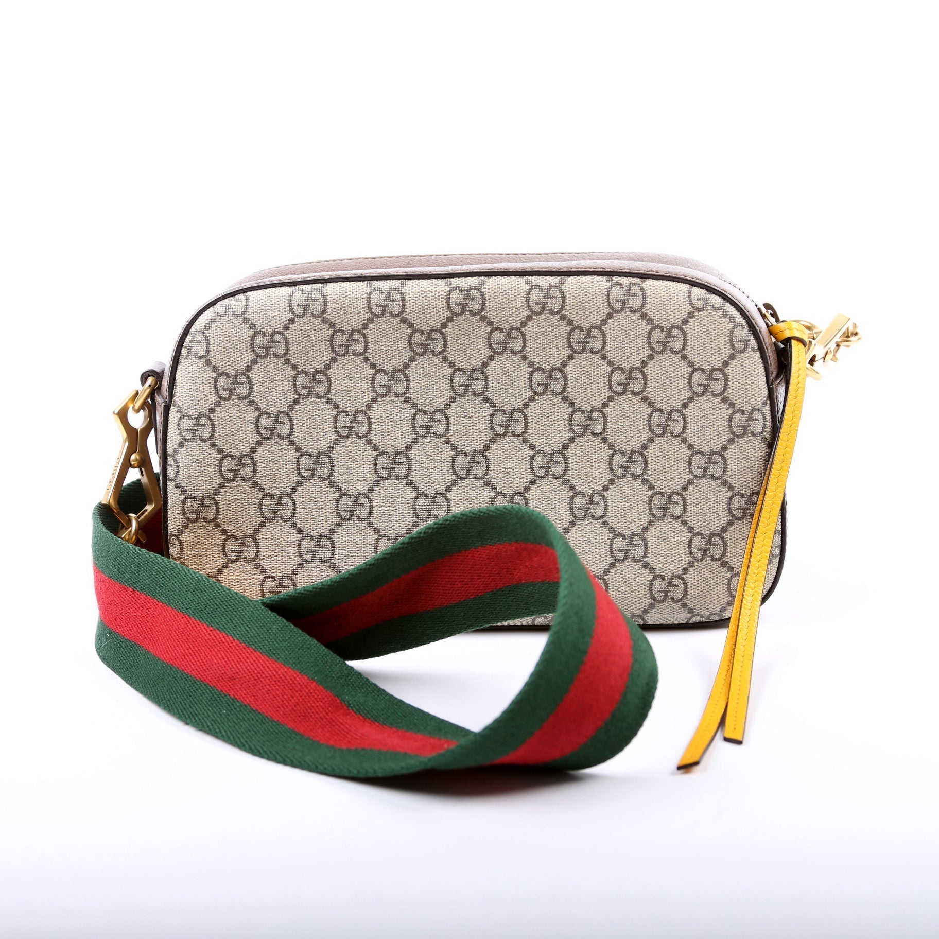 Gucci GG Supreme Messenger Brown Travel Bag Brown 6