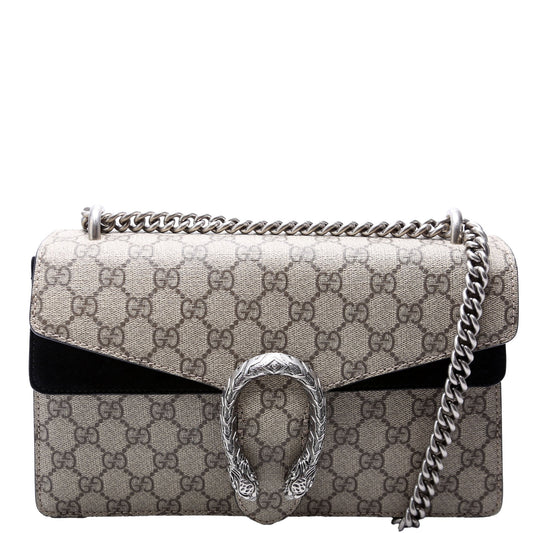 Gucci Dionysus GG Black Small Shoulder Bag Black 1