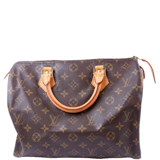 Louis Vuitton Speedy 30 Monogram Handbag Monogram 88