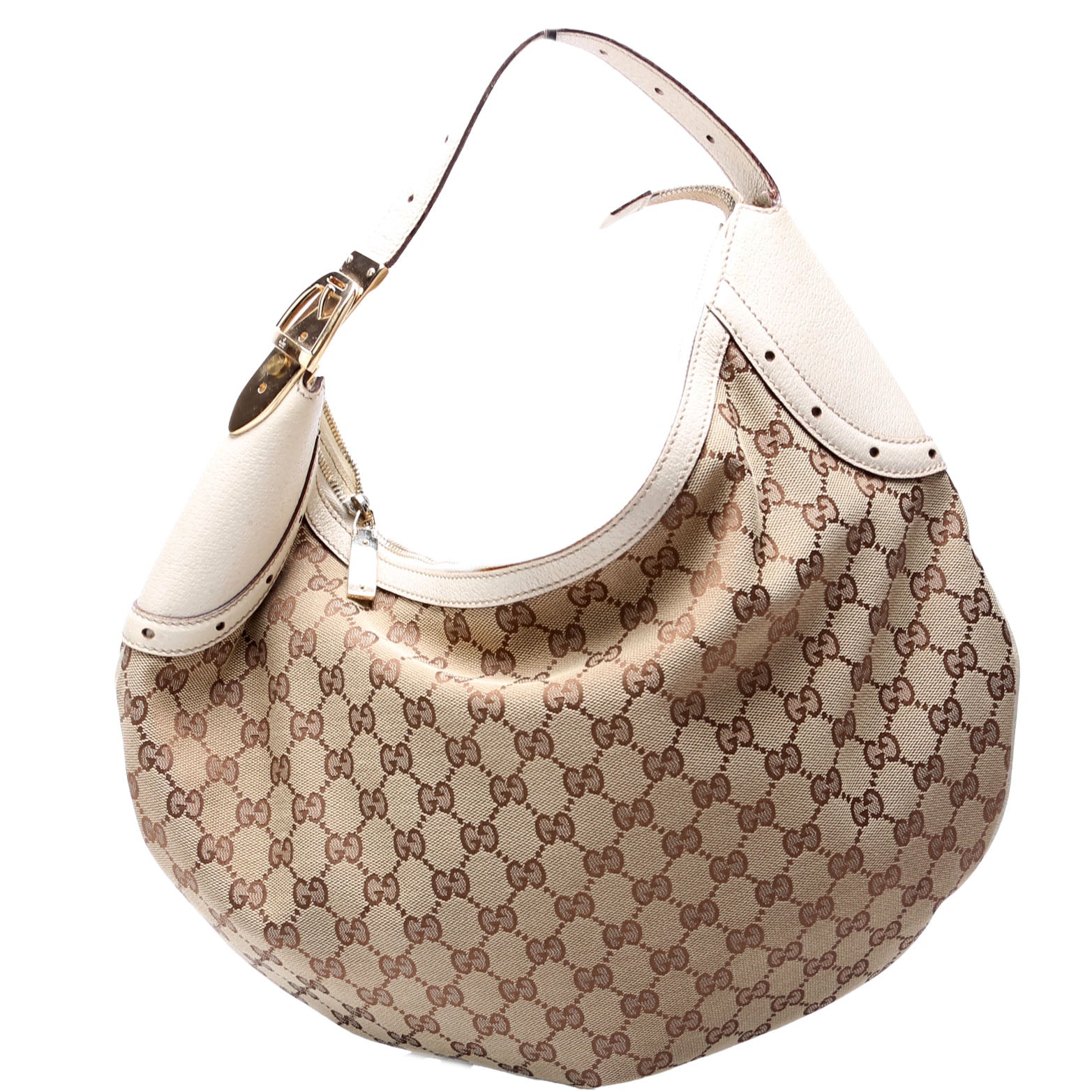 Gucci GG Glam Canvas Shoulder Bag