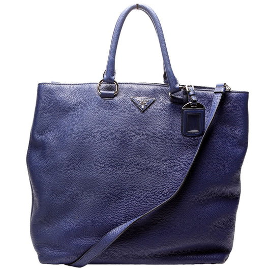 Prada Soft Calf Shopping Tote Bag Large