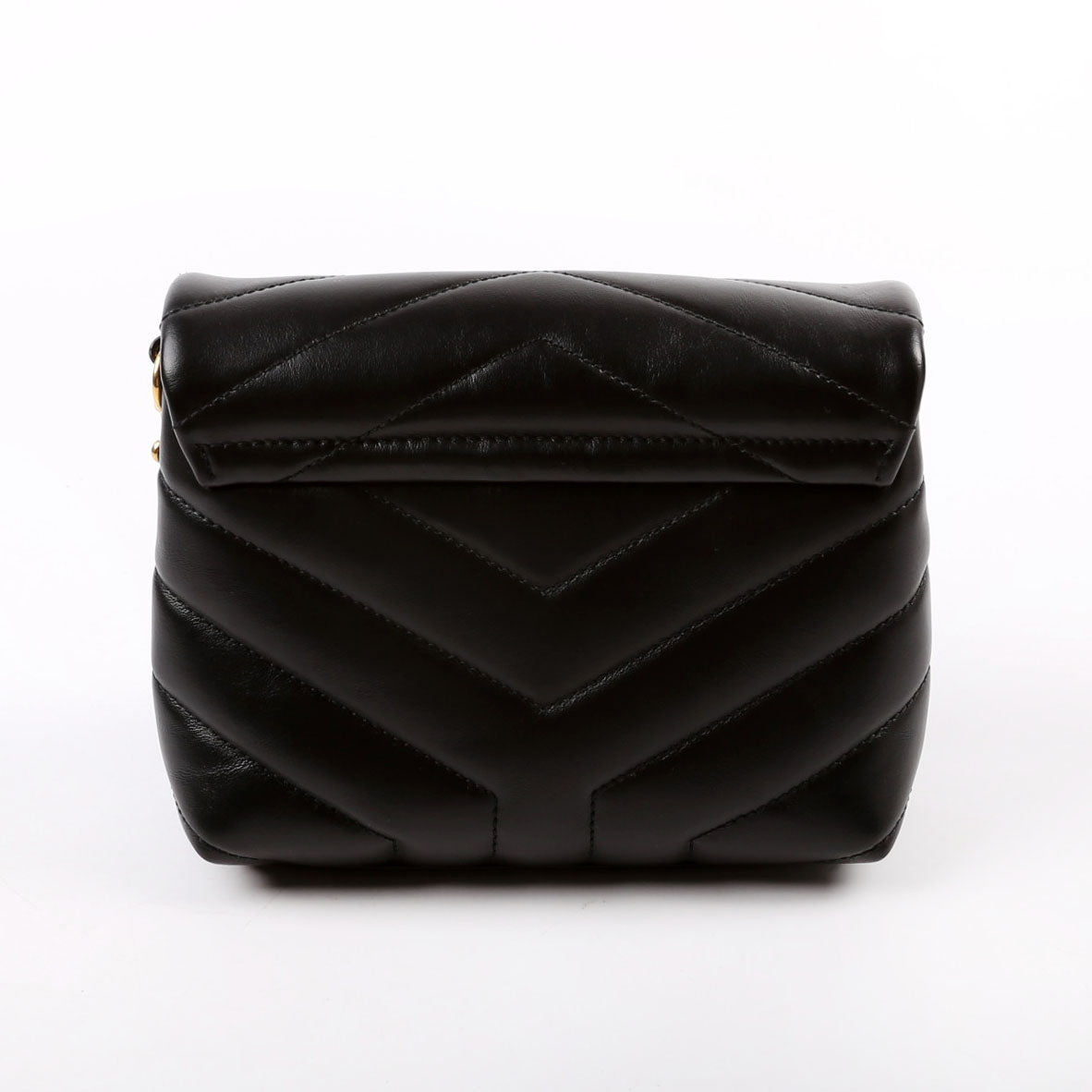 YSL Saint Laurent Loulou Satchel Crossbody Bag Black Toy Satchel Bag 678401 Black 1