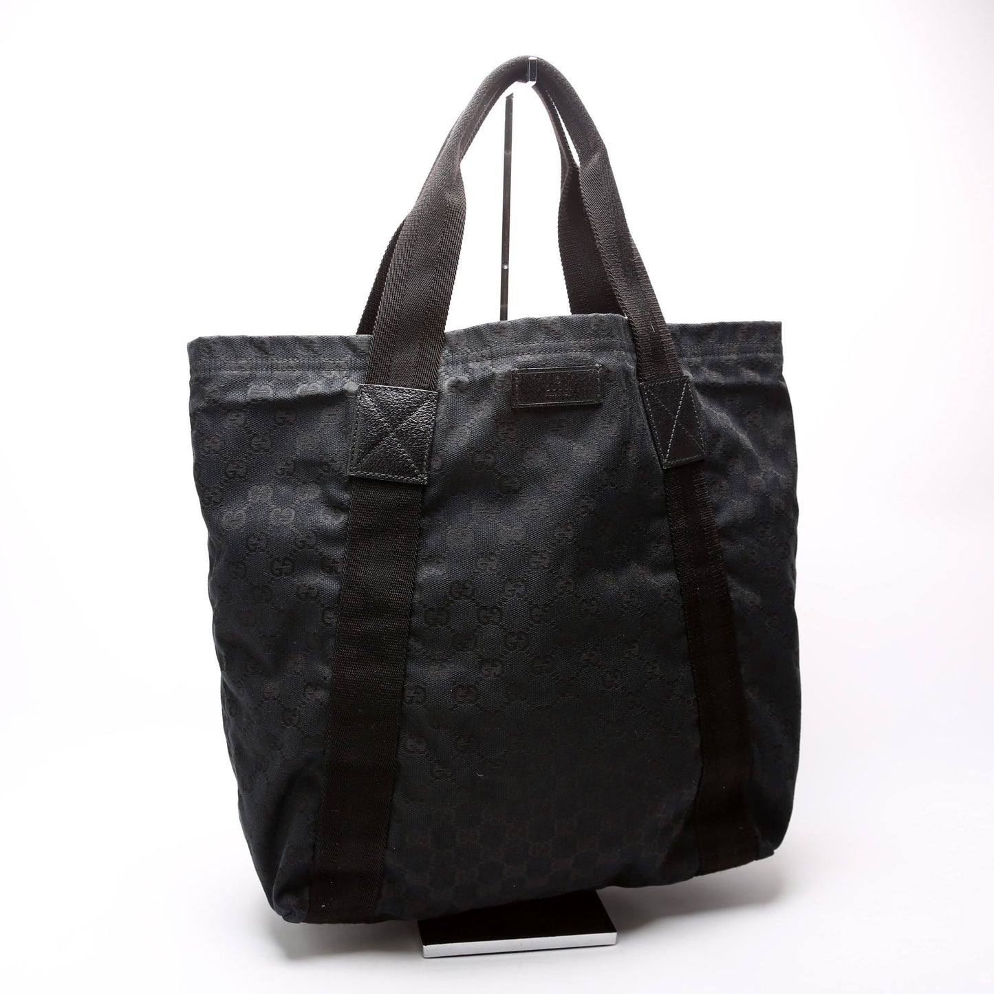 Gucci GG Canvas Black Tote Bag Tote Black
