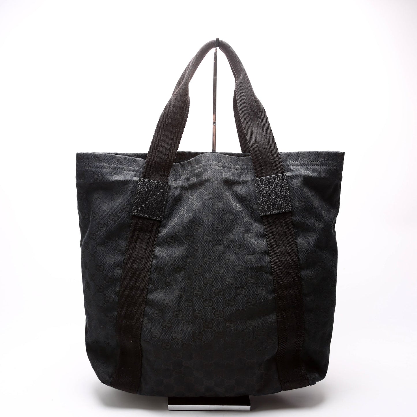 Gucci GG Canvas Black Tote Bag Tote Black