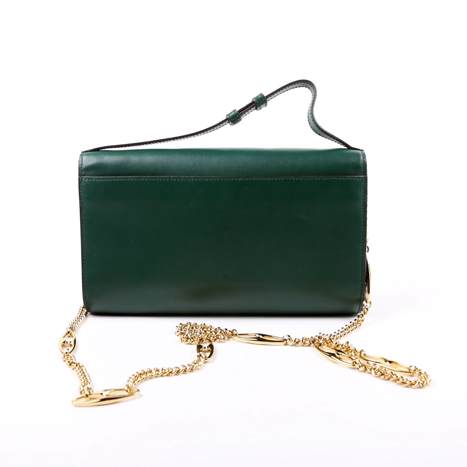 Gucci Zumi Calf Green Mini Shoulder Bag