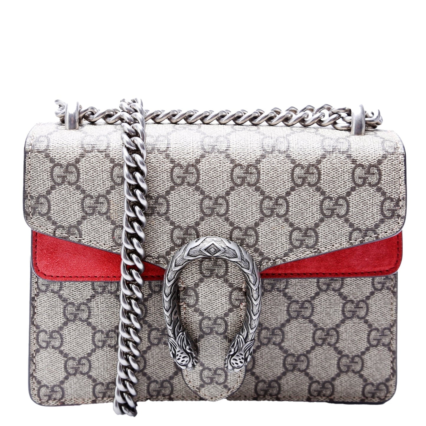 Gucci Dionysus GG Red Mini Shoulder Bag