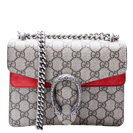 Gucci Dionysus GG Red Mini Shoulder Bag