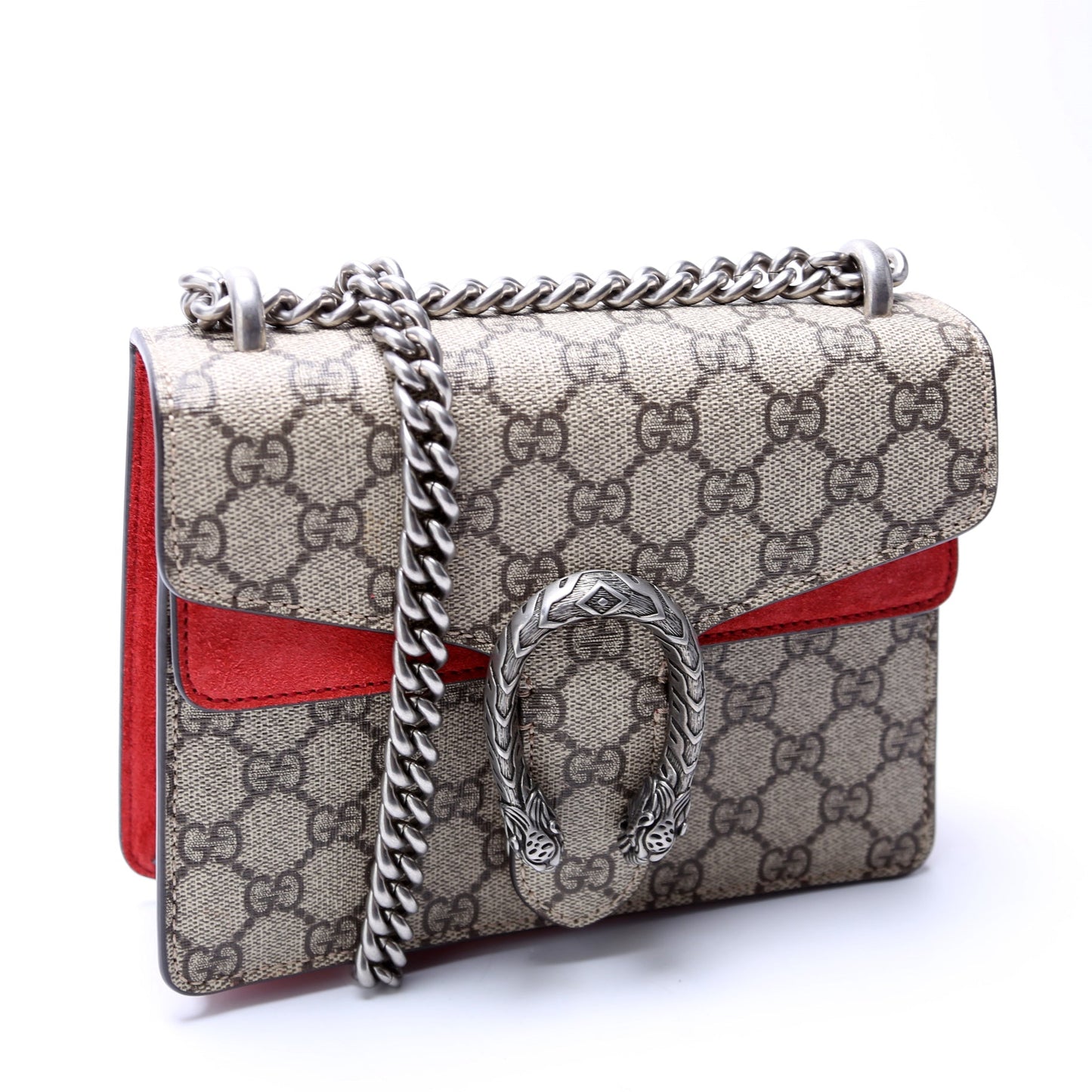 Gucci Dionysus GG Red Mini Shoulder Bag