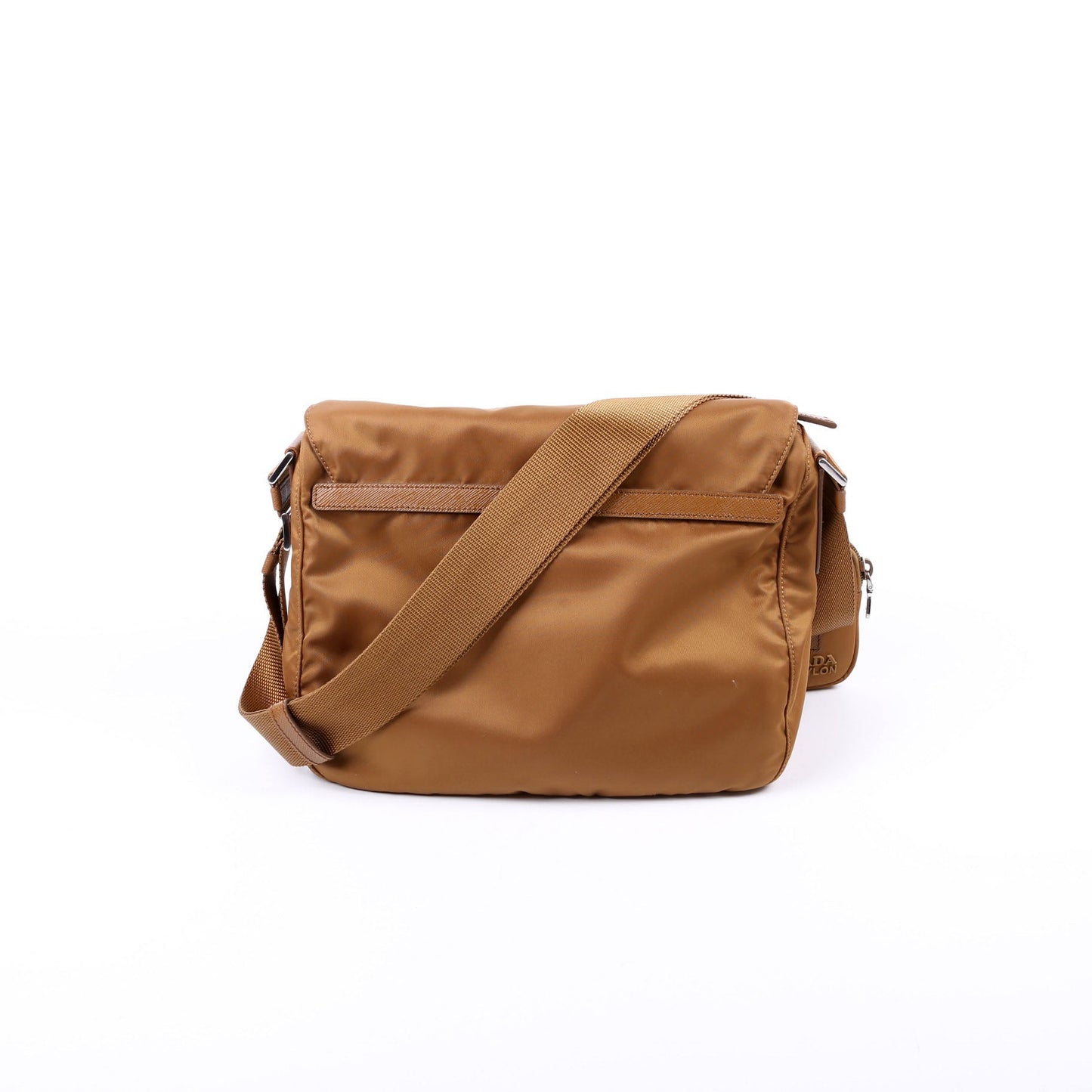 Prada Re Shoulder Bag Nylon Brown