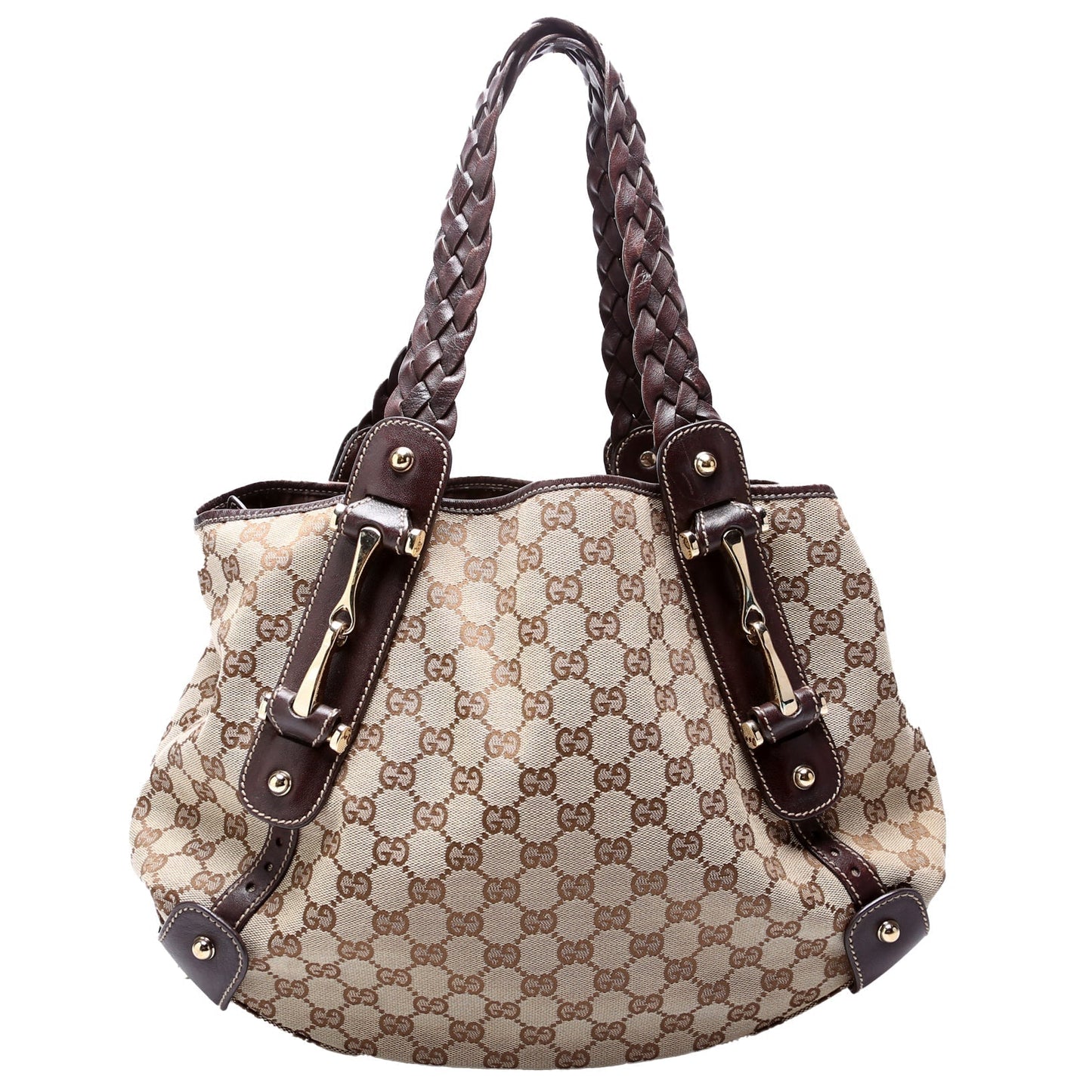 Gucci Pelham Brown Medium Shoulder Bag Brown 1