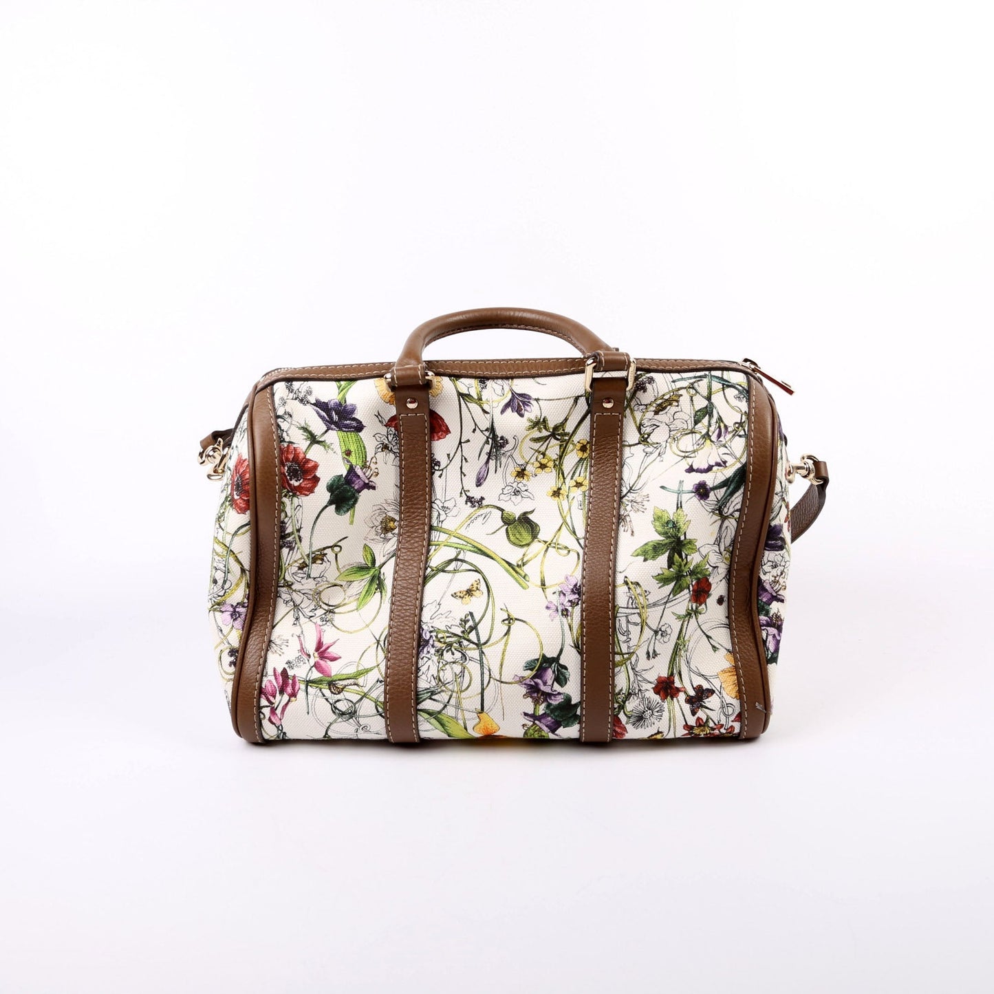 Gucci Boston Flora Travel Bag