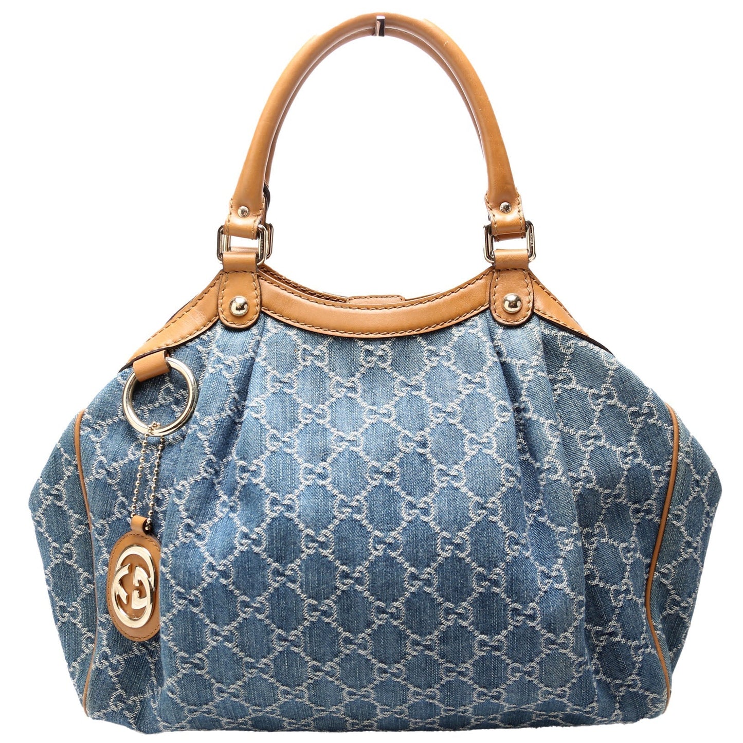 Gucci Sukey GG Denim Medium Handbag