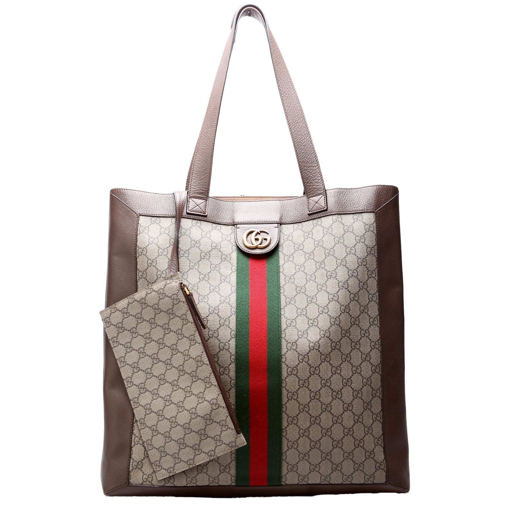 Gucci Ophidia Soft GG Supreme Brown Large Tote Bag