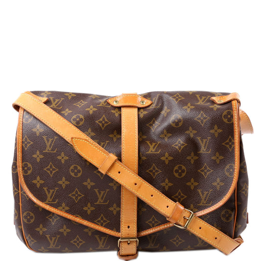 Louis Vuitton Saumur 35 Monogram Handbag Monogram 7