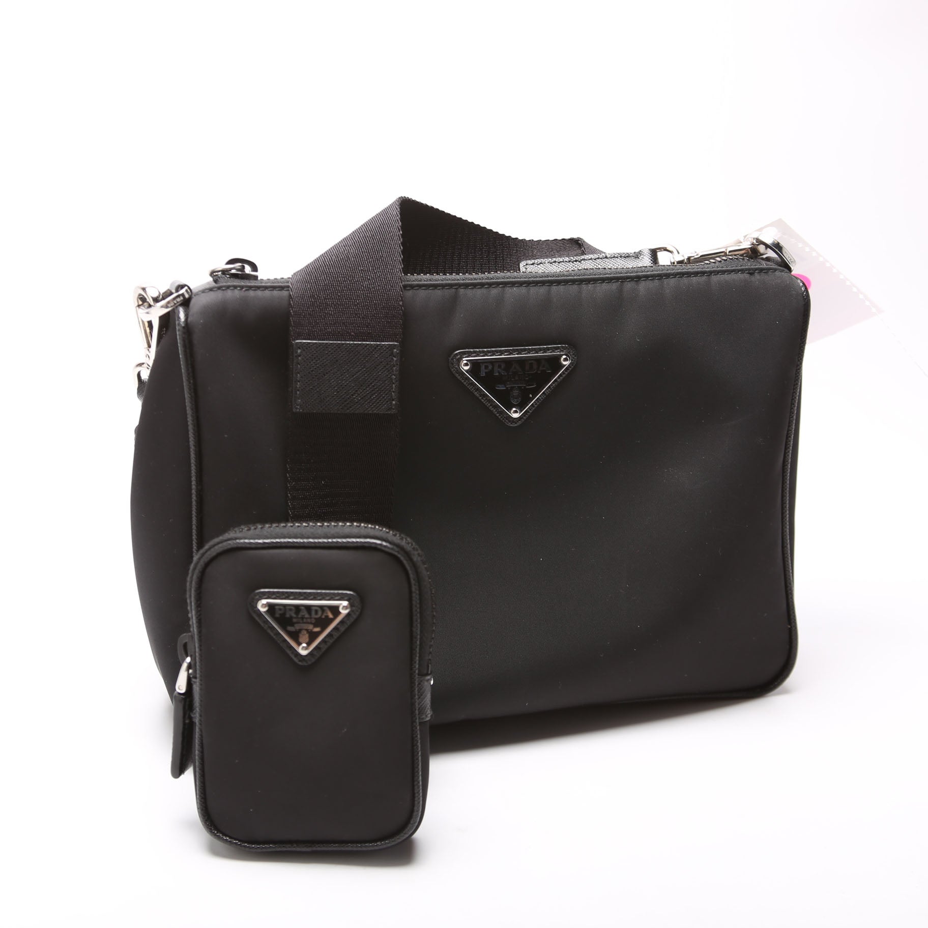 Prada Re Saffiano Shoulder Bag Nylon