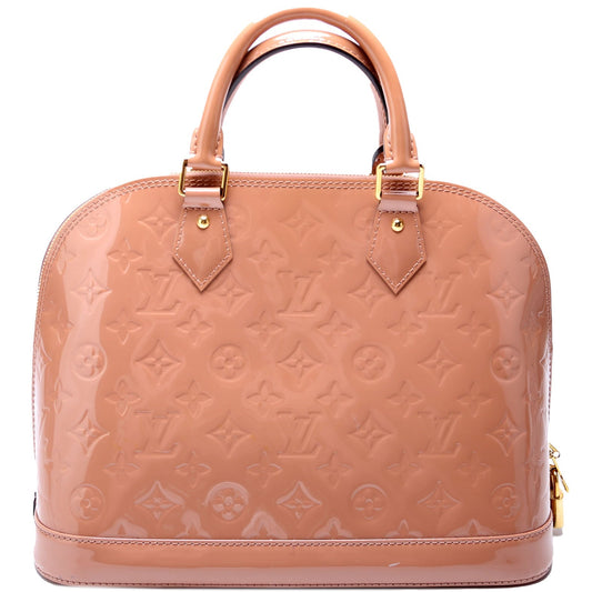 Louis Vuitton Alma PM Nude Vernis Handbag