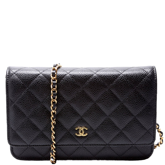 Chanel WOC Classic Quilted Caviar RFID Clutch Bag Rfid 1