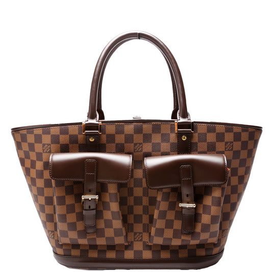 Louis Vuitton Manosque GM Ebene Handbag