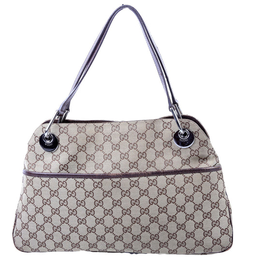 Gucci Eclipse Brown Medium Shoulder Bag