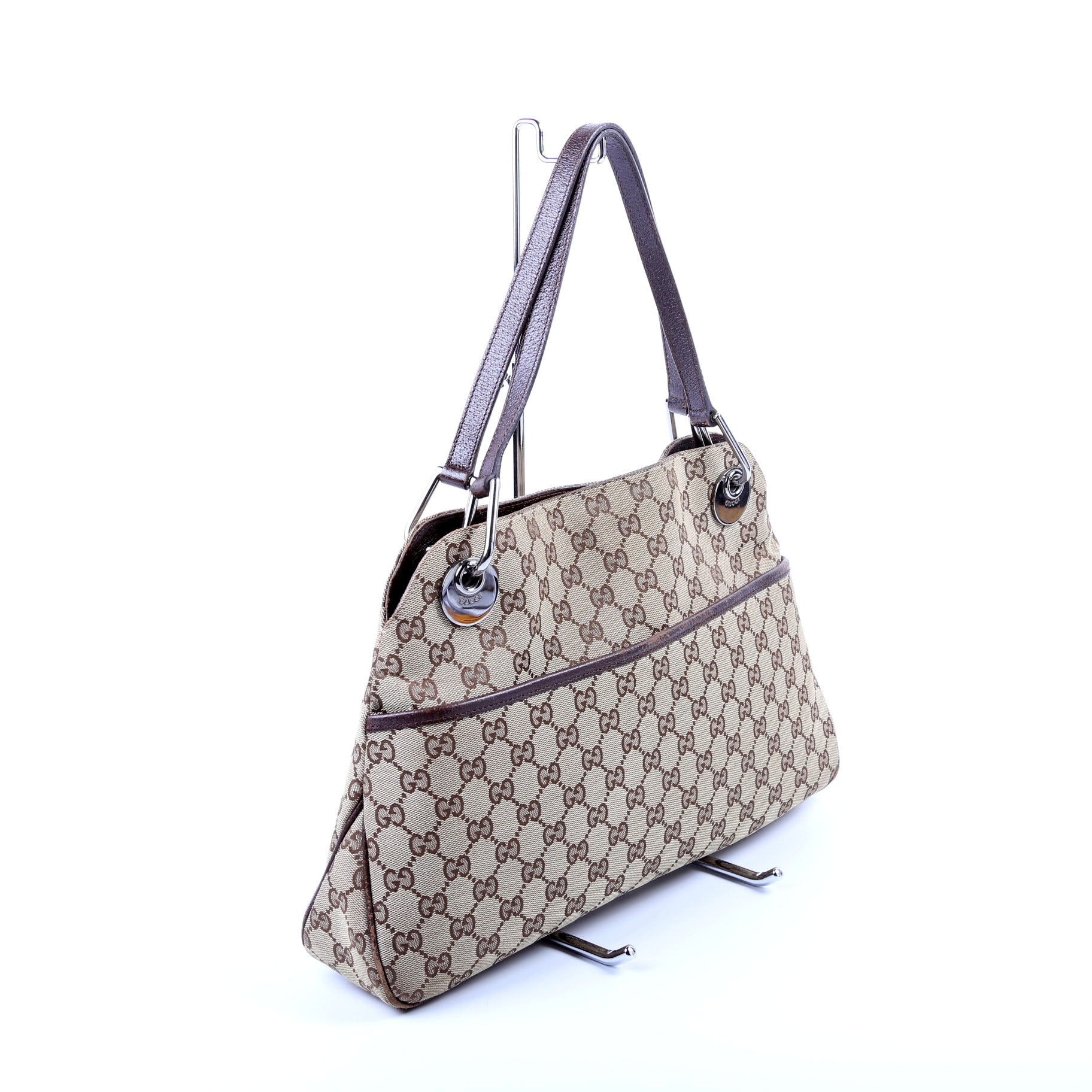 Gucci Eclipse Brown Medium Shoulder Bag
