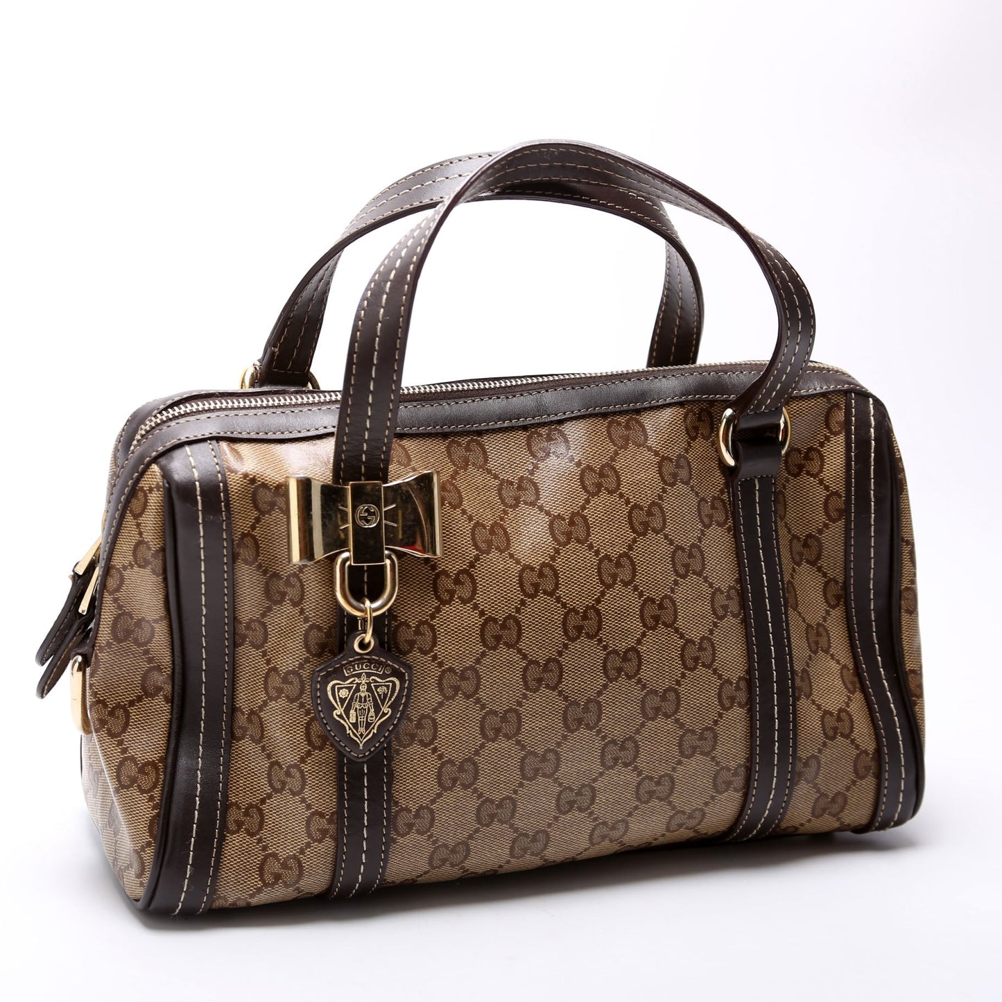 Gucci Duchessa Crystal Boston Medium Travel Bag