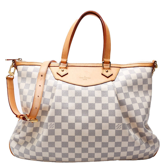 Louis Vuitton Siracusa Azur GM Handbag
