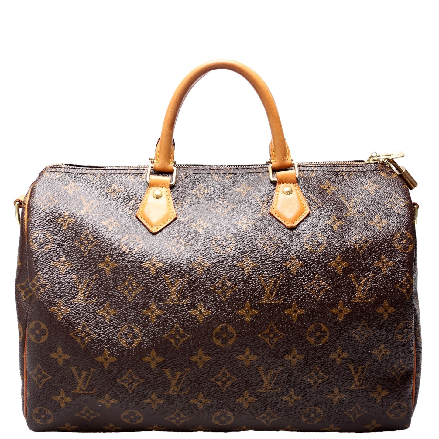 Louis Vuitton Speedy 35 Bandouliere Monogram Handbag Monogram 39