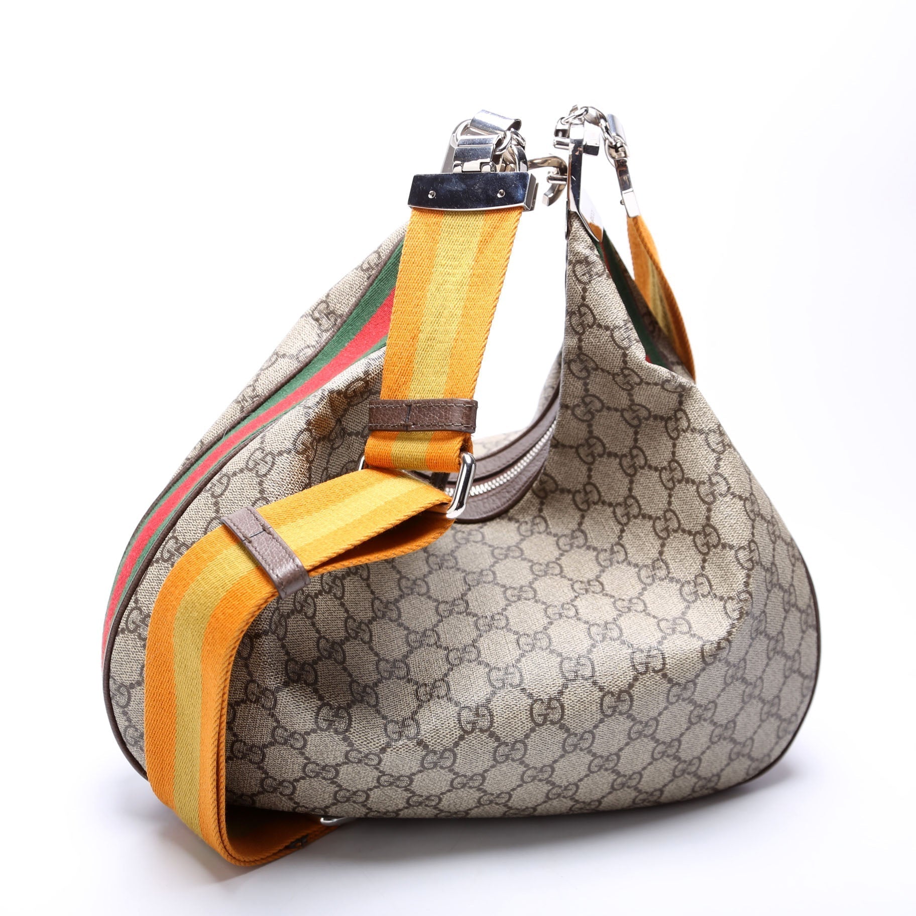 Gucci Attache GG Supreme Medium Shoulder Bag Medium 2
