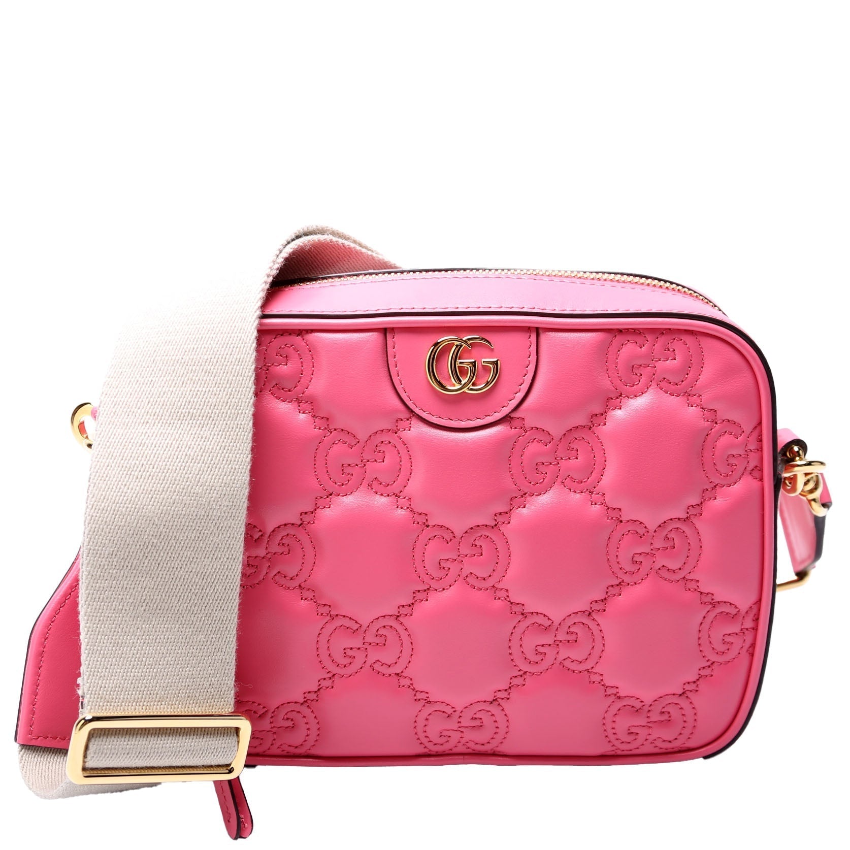 Gucci GG Matelasse Pink Small Travel Bag