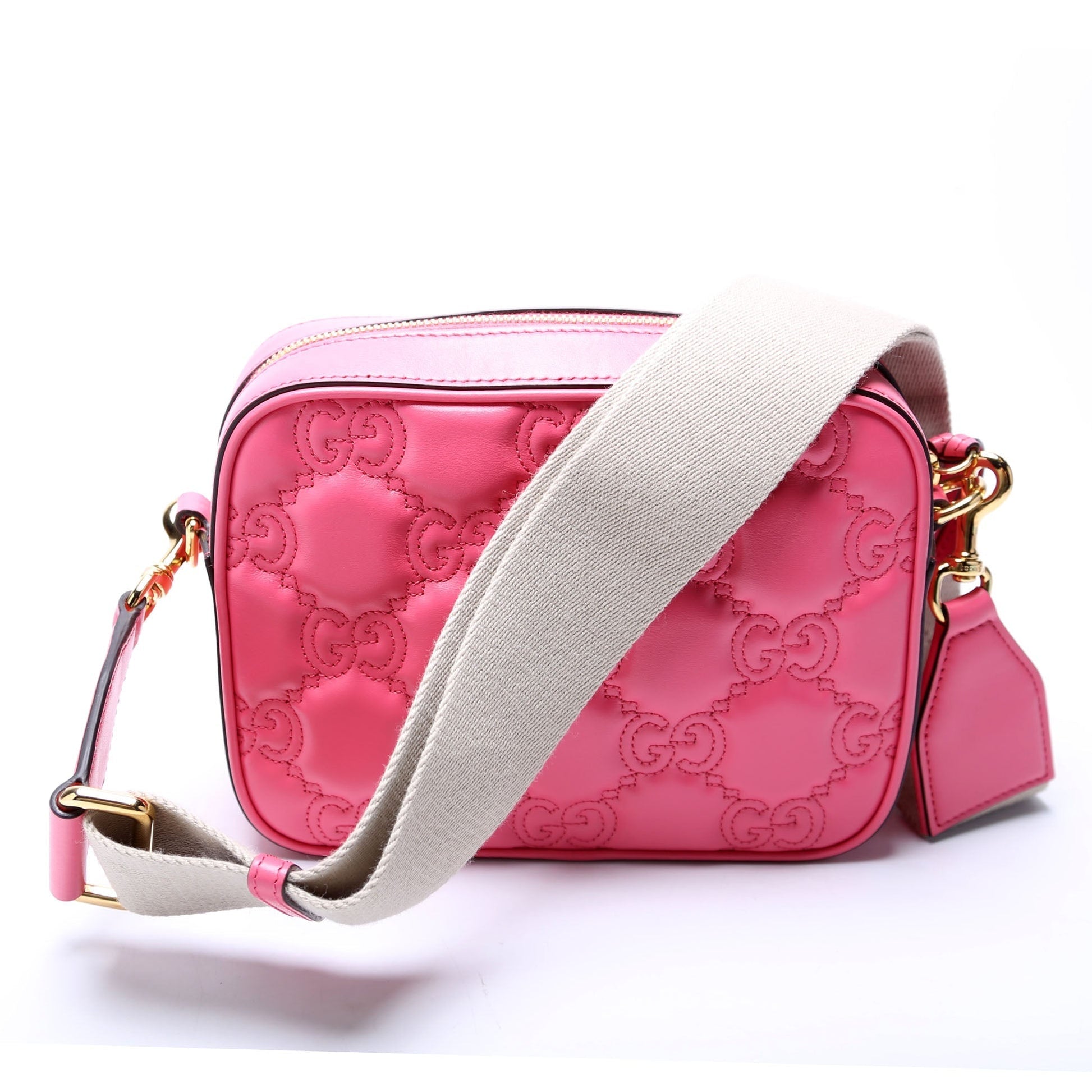 Gucci GG Matelasse Pink Small Travel Bag