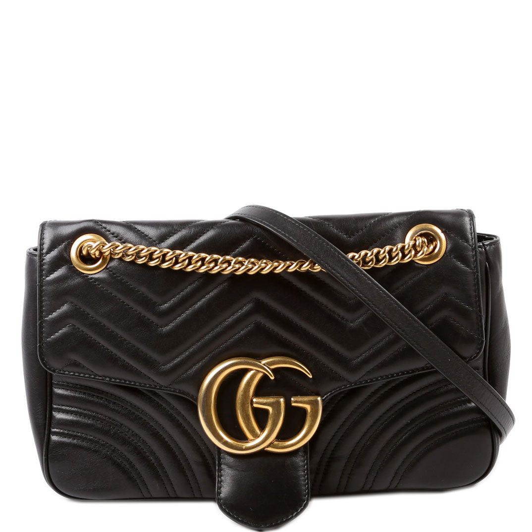 Gucci Marmont Black Shoulder Bag