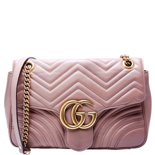 Gucci Marmont Leather Medium Shoulder Bag Medium 2