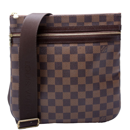 Louis Vuitton Pochette Bosphore Ebene Clutch Bag Ebene 1