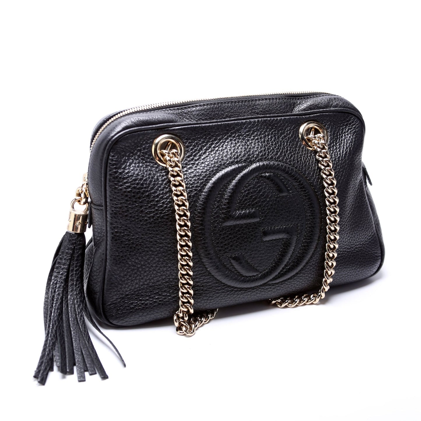 Gucci Soho Black Chain Shoulder Bag