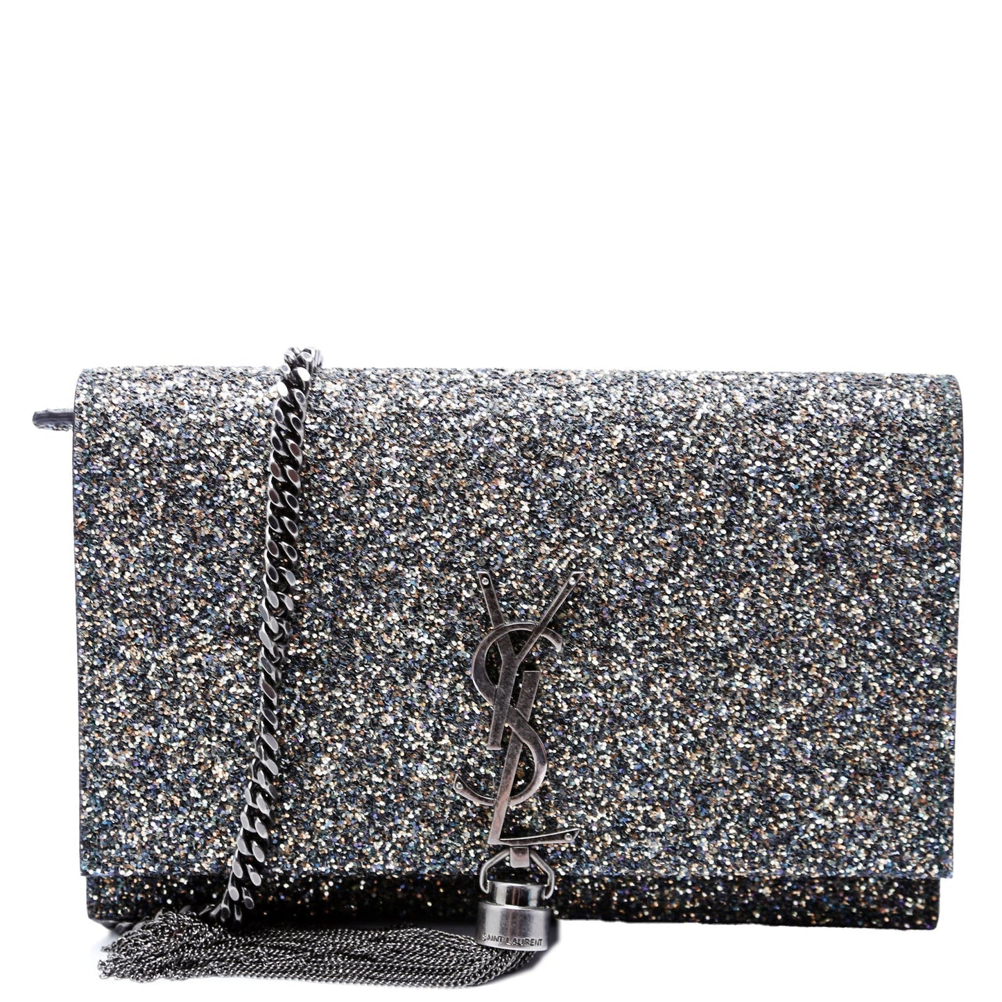 YSL Saint Laurent Saint Laurent Kate Tassel Glitter Bag Travel Bag